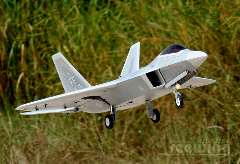 Freewing F-22 Raptor Ultra Performance 90mm EDF Jet Kit airplane