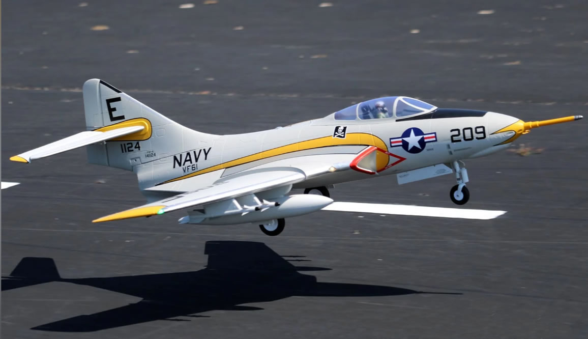 Freewing F9F-8 Cougar Super Scale 80mm EDF
