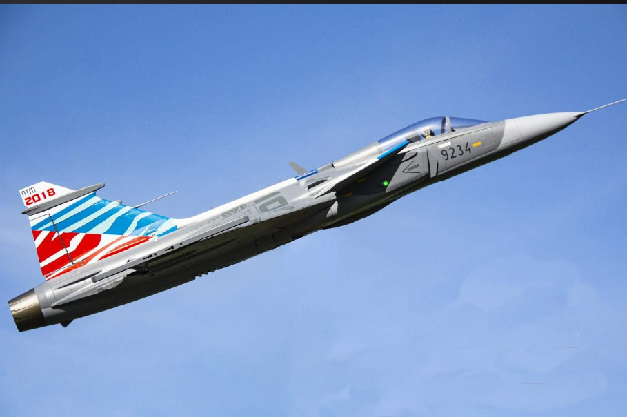 Freewing JAS 39 Gripen 80mm EDF Jet PNP RC Airplane