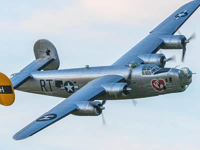 FlightLine B-24 Liberator Silver 2000mm (78 inch) Wingspan - PNP