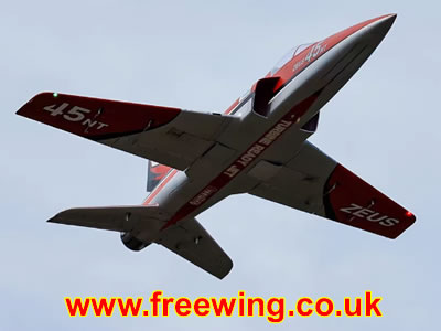 Freewing Zeus 45NT Turbine Ready Jet RC Airplane