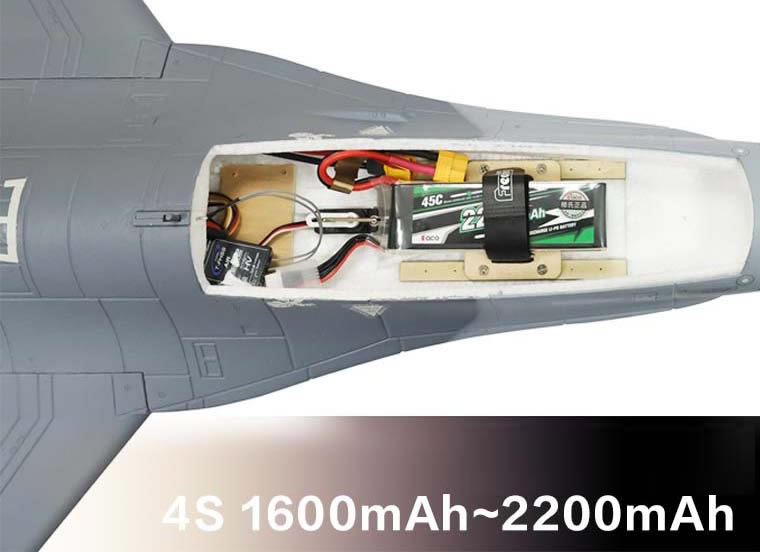 Freewing F-16C Falcon 64mm EDF Jet PNP RC Airplane