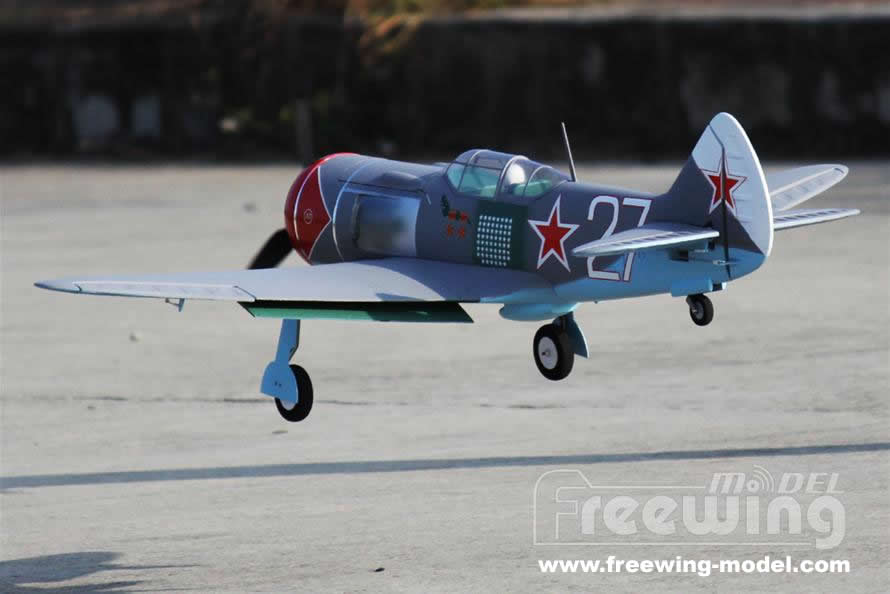 FlightLine RC La-7 1100mm (43inch) Wingspan - (PNP) RC Airplane