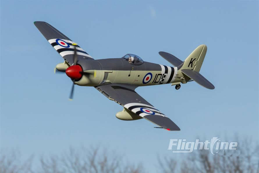 FlightLine RC Hawker Sea Fury 1200mm Wingspan PNP RC Airplane