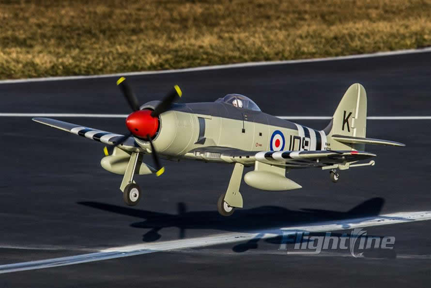 FlightLine RC Hawker Sea Fury 1200mm Wingspan PNP RC Airplane