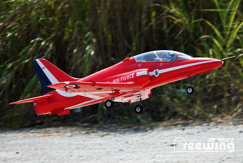 Freewing 6S Hawk T1 Red Arrow 70mm EDF Jet PNP RC Airplane