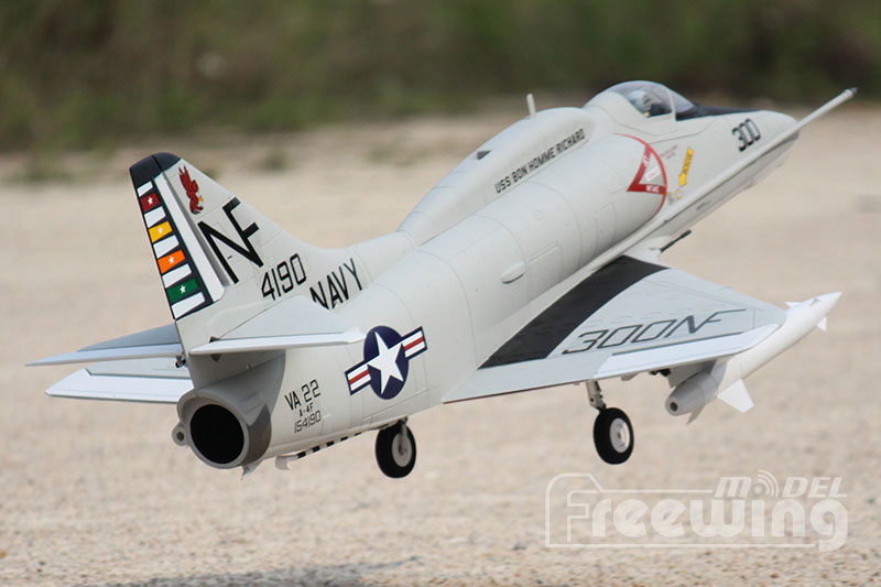 Freewing A-4E/F Skyhawk 80mm EDF Jet PNP RC airplane