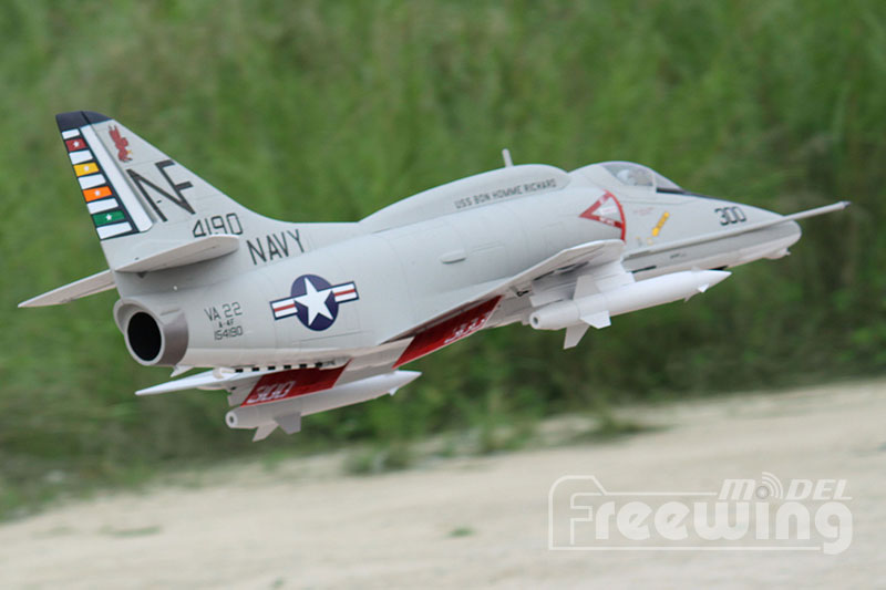 Freewing A-4E/F Skyhawk 80mm EDF Jet PNP RC airplane