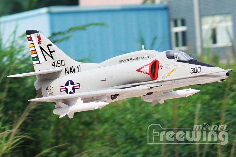 Freewing A-4E/F Skyhawk 80mm EDF Jet PNP RC airplane