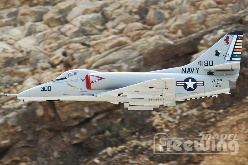 Freewing A-4E/F Skyhawk 80mm EDF Jet PNP RC airplane