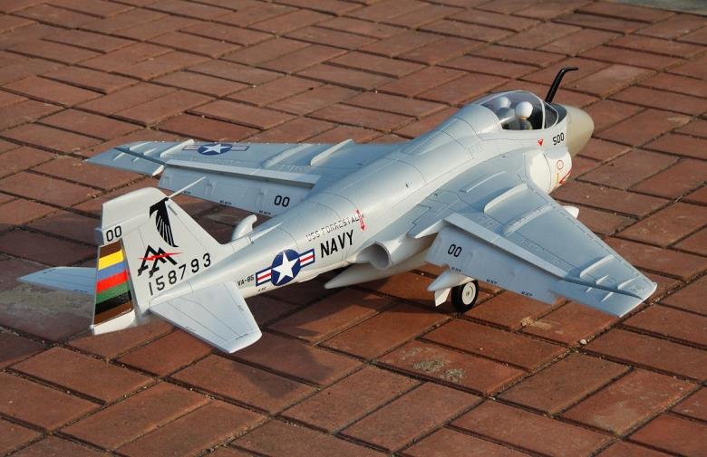 Freewing A-6 Intruder 80mm EDF Jet PNP 6S RC Airplane