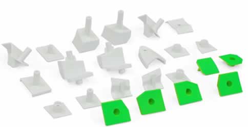 Freewing 64mm EDF Banshee Sport Jet Plastic Parts FJ11211094