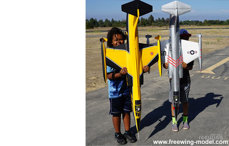 Freewing F-104 Starfighter Yellow 90mm EDF Jet PNP RC airplane