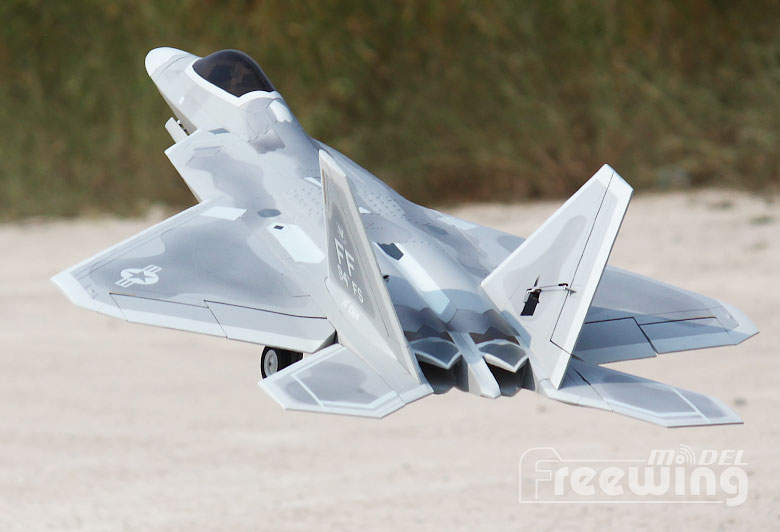 Freewing F-22 Raptor Ultra Performance 90mm EDF Jet Kit airplane