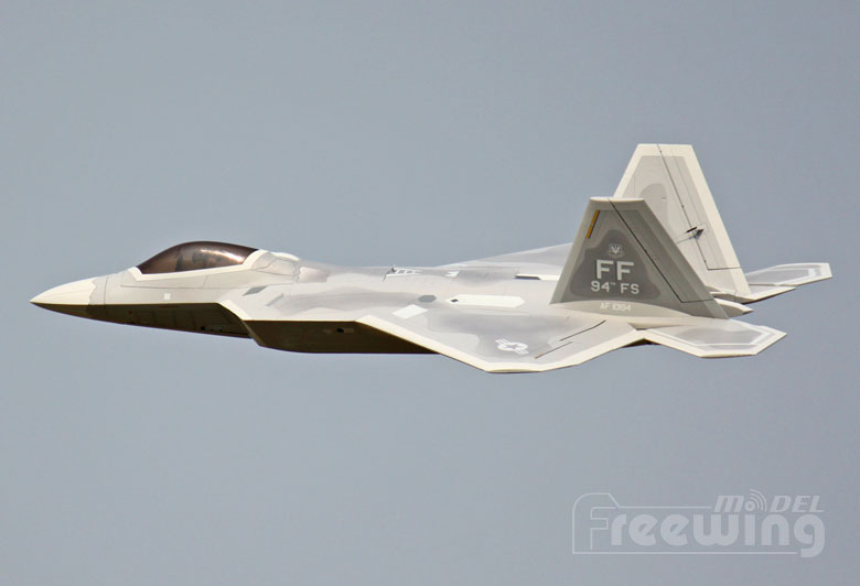 Freewing F-22 Raptor Ultra Performance 90mm EDF Jet Kit airplane