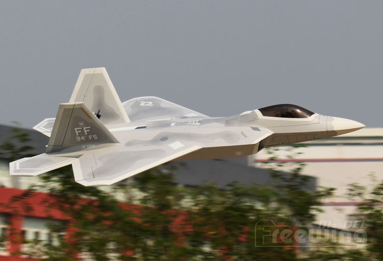 Freewing F-22 Raptor Ultra Performance 8S 90mm EDF Jet airplane