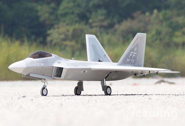 Freewing F-22 Raptor Ultra Performance 8S 90mm EDF Jet airplane