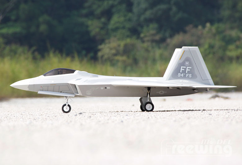 Freewing F-22 Raptor Ultra Performance 90mm EDF Jet Kit airplane