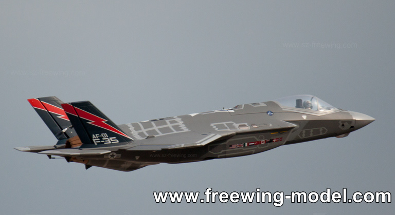 Freewing F-35 Lightning II V3 70mm EDF Jet Arf Plus Servo RC Jet