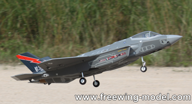 Freewing F-35 Lightning II V3 70mm EDF Jet PNP RC Jet