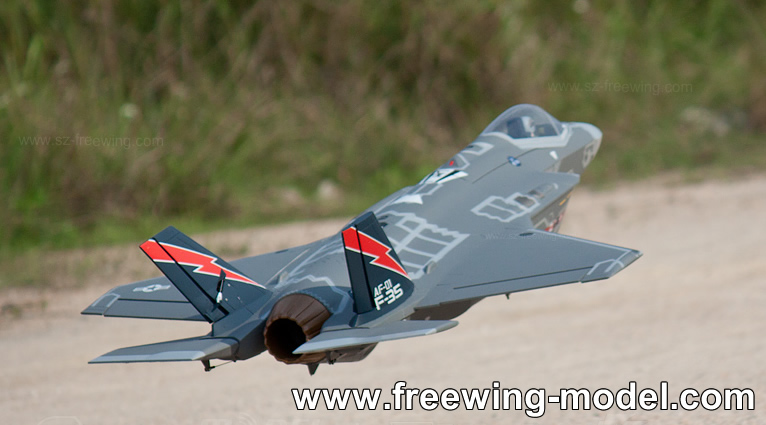 Freewing F-35 Lightning II V3 70mm EDF Jet PNP RC Jet