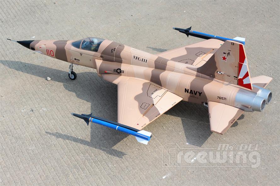 Freewing F-5 Tiger II 80mm EDF Jet PNP RC Airplane