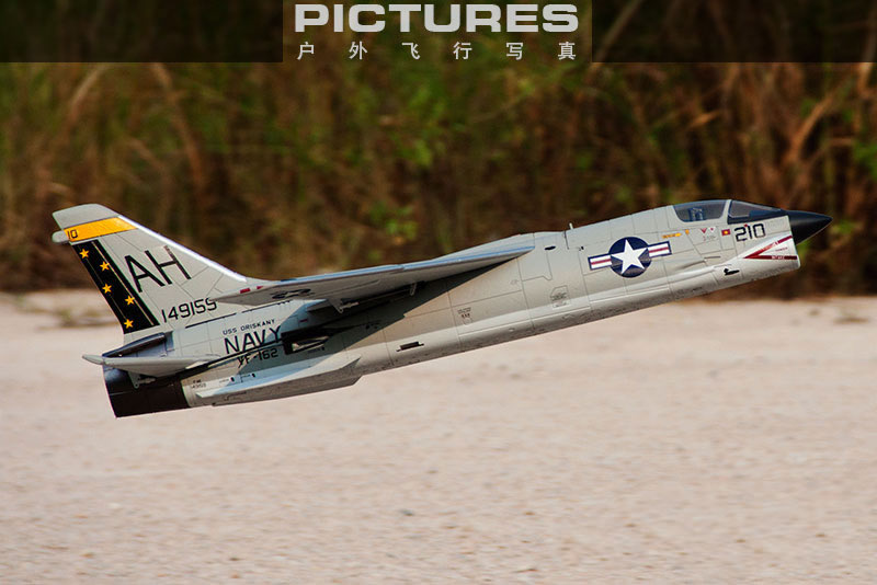 Freewing F-8 Crusader 64mm Jet KIT 3S RC Airplane