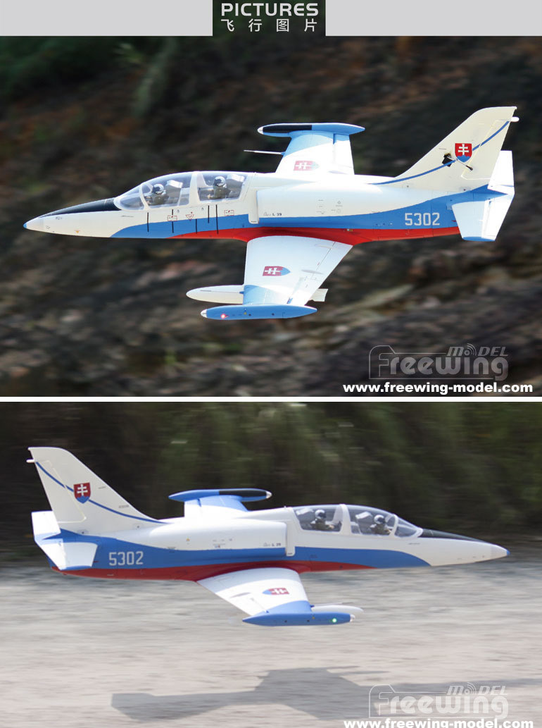 Freewing L-39 Albatros 80mm EDF Jet - PNP RC airplane 