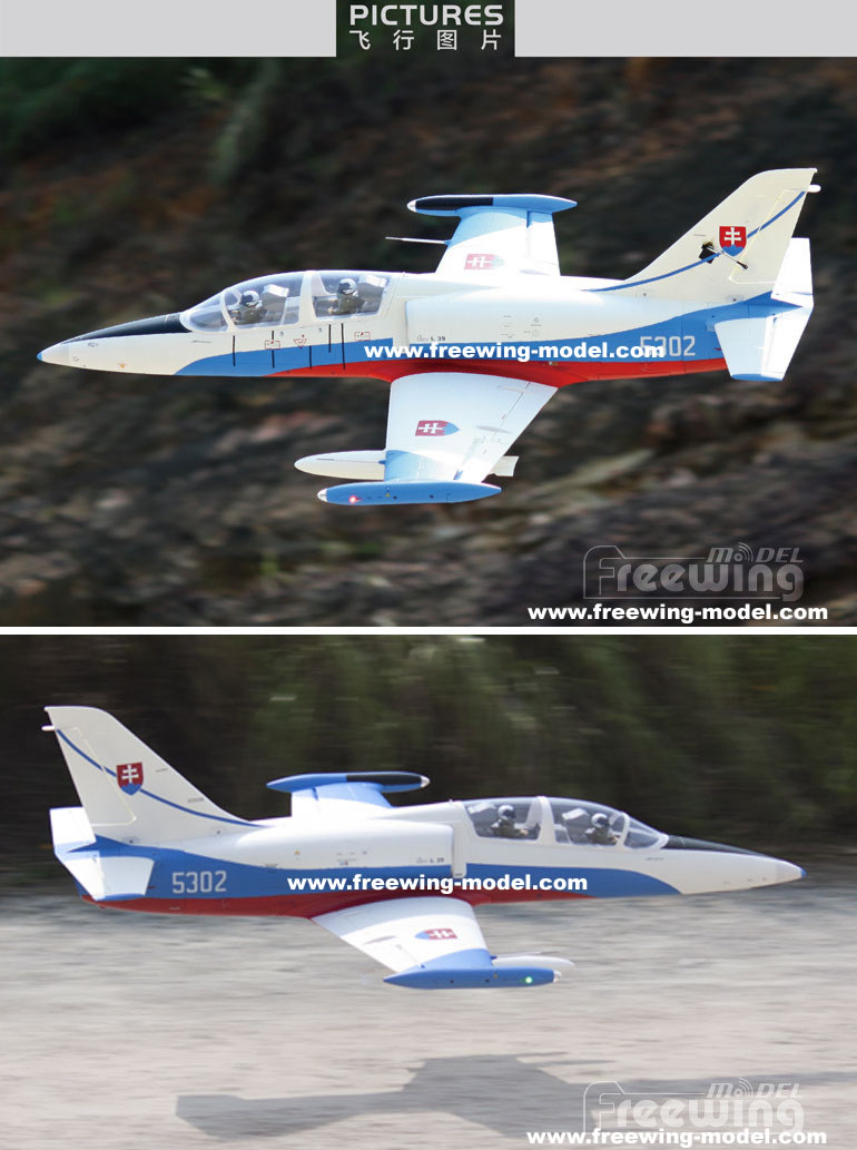 Freewing L-39 Albatros 80mm EDF Jet - PNP RC airplane 