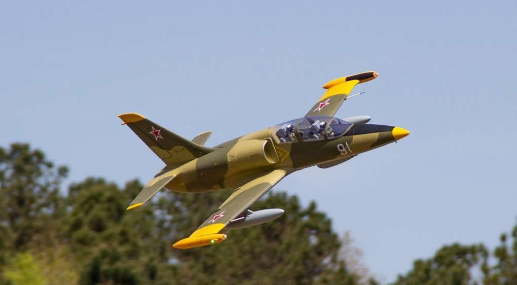 Freewing L-39 Albatros Camo 80mm EDF Jet PNP RC Jet