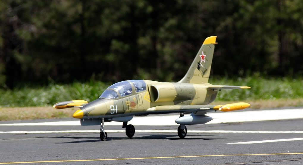 Freewing L-39 Albatros Camo 80mm EDF Jet PNP RC Jet