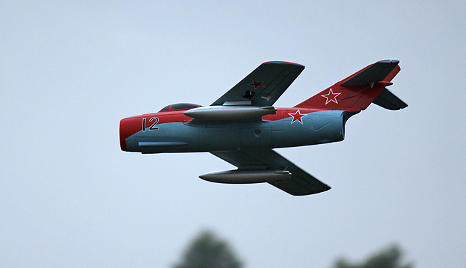 Freewing Mig-15 Silver 64mm EDF Jet PNP RC Airplane