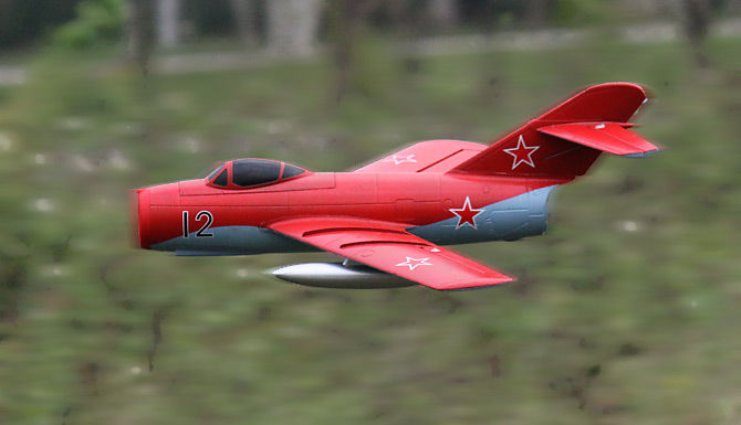 Freewing Mig-15 Silver 64mm EDF Jet PNP RC Airplane