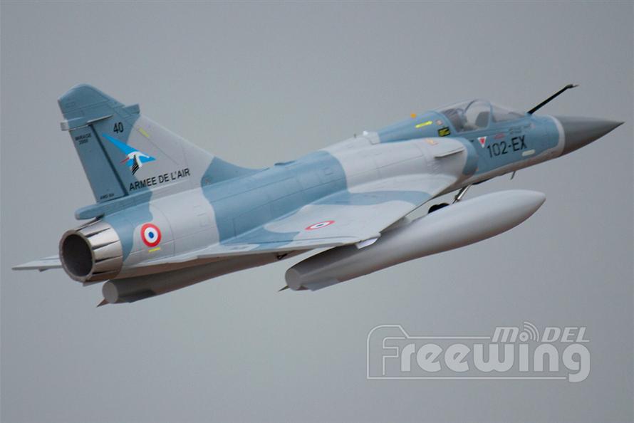 Freewing 80mm  Mirage 2000C-5 PNP Rc airplane