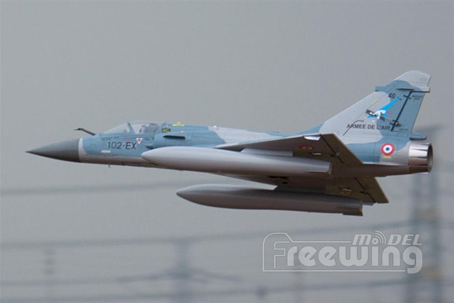 Freewing 80mm  Mirage 2000C-5 PNP Rc airplane