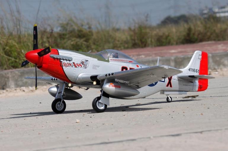 Freewing P-51D Iron Ass Super Scale 1410mm (55 inch) Wingspan - PNP RC Airplane