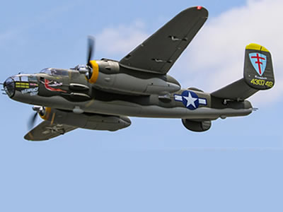 FlightLine B-25 Mitchell Bomber 1600mm PNP RC Airplane