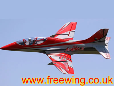 Freewing Avanti S V2 80mm EDF Sport Jet-PNP RC airplane