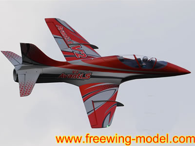 Freewing Avanti S V2 80mm EDF Ultimate Sport PNP RC Jet