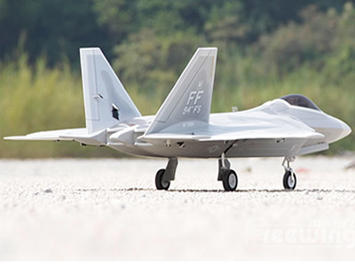 Freewing F-22 Raptor Ultra Performance 8S 90mm EDF Jet PNP RC Airplane