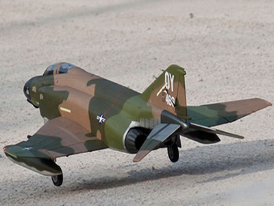 Freewing F-4D Green Phantom II 90mm EDF Jet - PNP RC Airplane