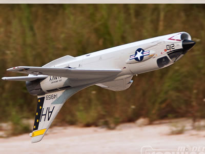 Freewing F-8 Crusader 64mm Jet PNP 4S RC Airplane