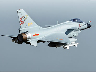 Freewing J-10A Vigorous Dragon 90mm Jet ARF Plus Airplane