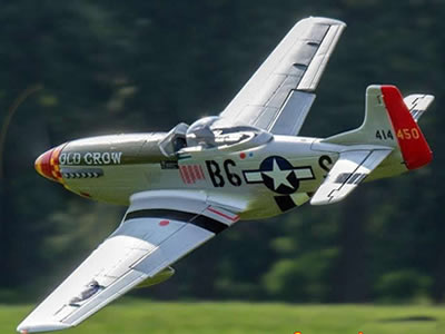 Freewing P-51D HP Old Crow 1410mm Wingspan PNP RC Airplane