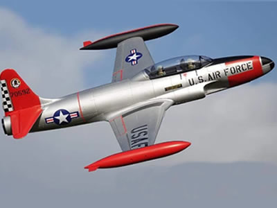 Freewing T-33 Shooting Star USAF 80mm EDF Jet PNP RC Airplane