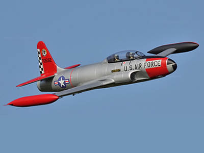 Freewing T-33 Shooting Star USAF 80mm EDF Jet PNP RC Airplane