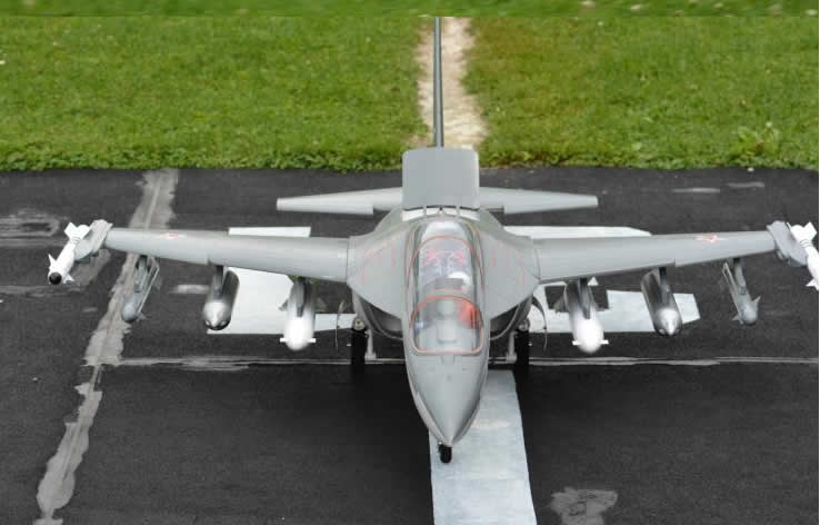 Freewing Yak-130 Grey Super Scale 90mm EDF Jet