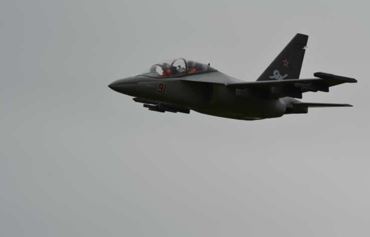 Freewing Yak-130 Grey Super Scale 90mm EDF Jet